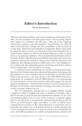 book Journal of Modern Greek Studies Volume 28, Number 2, October 2010