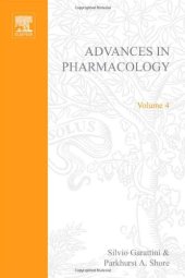 book Advances in Pharmacology