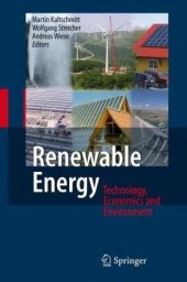 book Renewable Energy: Technology, Economics and Environment