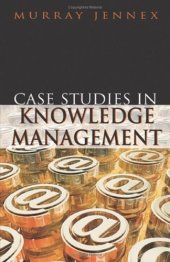 book Case Studies In Knowledge Management