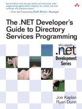 book The .NET Developer's Guide to Directory Services Programming