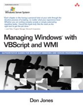 book Managing Windows with VBScript and WMI