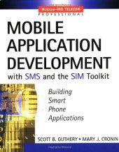 book Mobile application development with SMS and the SIM toolkit