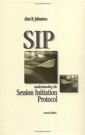 book SIP: Understanding the Session Initiation Protocol