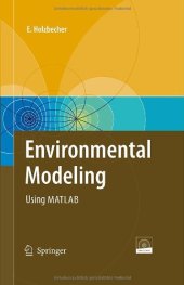 book Environmental Modelling: Using MATLAB and Femlab