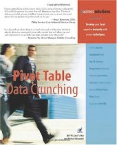 book Pivot Table Data Crunching