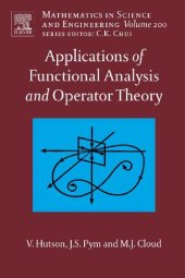 book Applications of Functional Analysis and Operator Theory