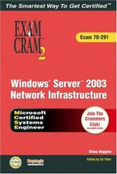 book Windows Server 2003 Network Infrastructure Exam Cram 2 (Exam 70-291)