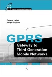 book GPRS: Gateway to Third Generation, Mobile Networks