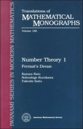 book Number Theory 1: Fermat's Dream 