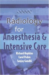 book Radiology for Anaesthesia and Intensive Care