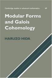 book Modular Forms and Galois Cohomology