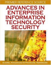 book Advances in Enterprise Information Technology Security