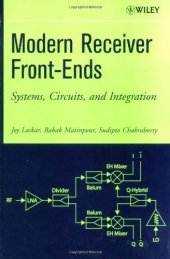 book Modern Receiver Front-Ends: Systems, Circuits, and Integration