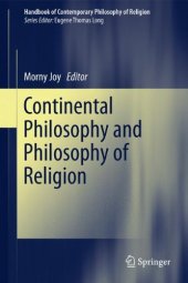 book Continental Philosophy and Philosophy of Religion