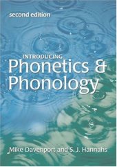 book Introducing Phonetics and Phonology