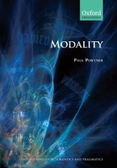 book Modality (Oxford Surveys in Semantics and Pragmatics)