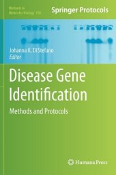 book Disease Gene Identification: Methods and Protocols