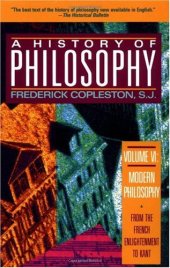 book History of Philosophy, Volume 6