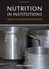 book Nutrition in Institutions