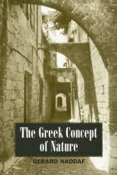 book The Greek Concept of Nature