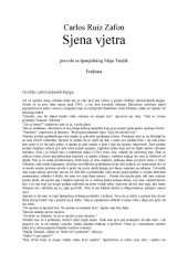 book Sjena vjetra