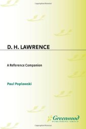 book D. H. Lawrence: A Reference Companion