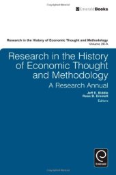 book Research in the History of Economic Thought and Methodology; Volume 28-A