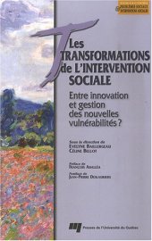 book Les transformations de l'intervention sociale : Entre innovation et gestion des nouvelles vulnérabilités ?