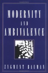 book Modernity and Ambivalence