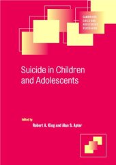 book Suicide in Children and Adolescents (Cambridge Child and Adolescent Psychiatry)