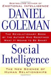 book Social Intelligence: The New Science of Human Relationships