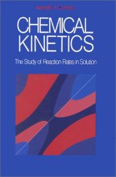 book Chemical Kinetics: The Study of Reaction Rates in Solution