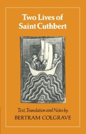 book Two Lives of Saint Cuthbert