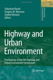 book Highway and Urban Environment: Proceedings of the 9th Highway and Urban Environment symposium