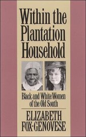 book Within the Plantation Household: Black and White Women of the Old South (Gender and American Culture)