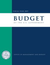 book Budget of the United States Government, Fiscal Year 2009