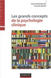 book Les grands concepts de la psychologie clinique