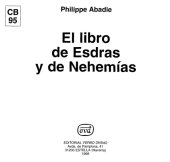 book El Libro de Esdras y de Nehemías