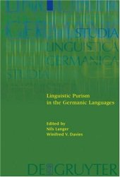 book Linguistic Purism In The Germanic Languages (Studia Linguistica Germanica)