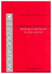 book Research Methods in Education