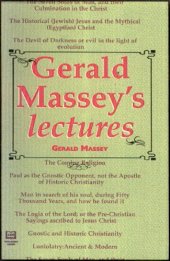 book Gerald Massey's Lectures