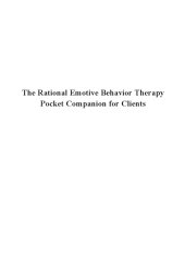 book The REBT Pocket Companion for Clients