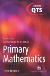 book Extending Knowledge in Practice Primary Mathematics (Achieving Qts)