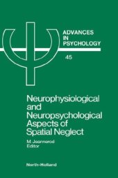 book Neurophysiological and Neuropsychological Aspects of Spatial Neglect