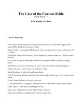 book The Case of the Curious Bride (Perry Mason Books)