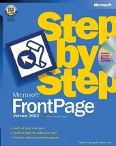 book Microsoft® FrontPage® Version 2002 Step by Step (Cpg Step By Step)