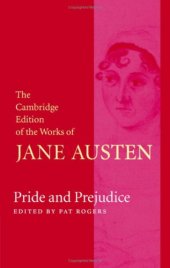 book Pride and Prejudice (The Cambridge Edition of the Works of Jane Austen)