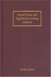 book David Hume and Eighteenth-Century America (Rochester Studies in Philosophy)