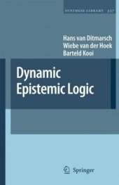 book Dynamic Epistemic Logic